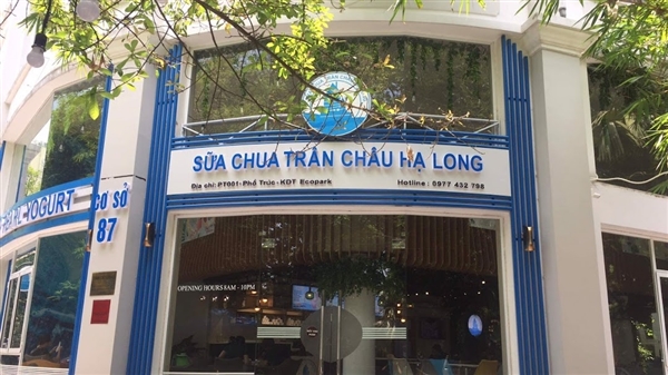 Sữa chua trân châu Hạ Long