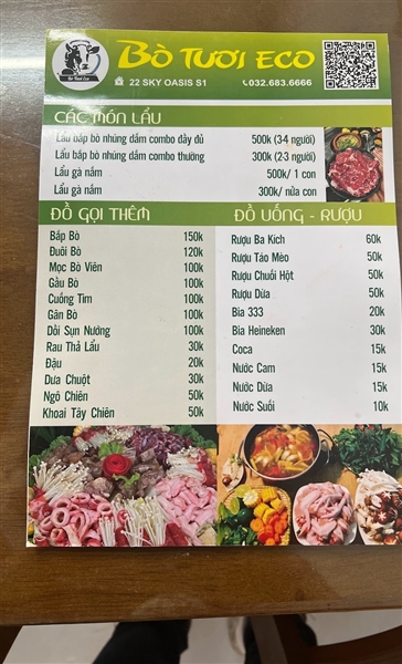 Bò tươi Eco