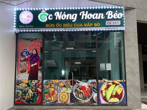 Ốc nóng Hoan Béo