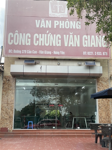 Văn phòng công chứng Văn Giang